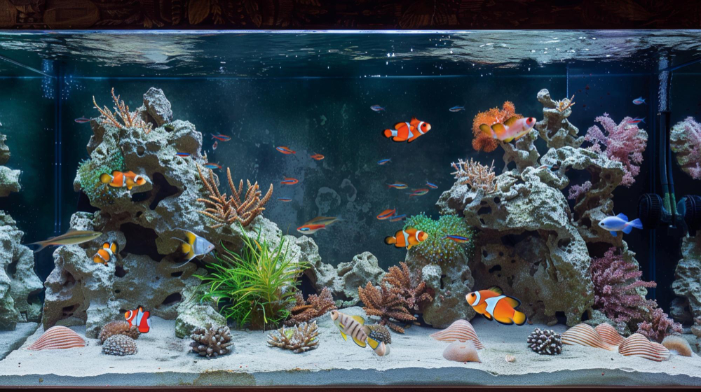 四葉草水族 造景與設缸