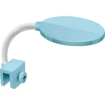 普羅  PRO-橢圓型-藍-迷你夾燈-無插頭$147