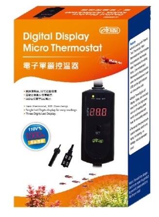 I-H665 電子單顯控溫器 雙插座  附石英管 $663