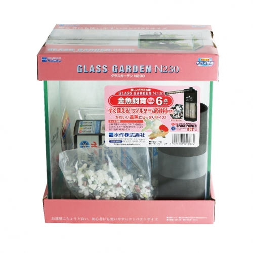 F-8870 水作金魚飼養 玻璃套缸 $612