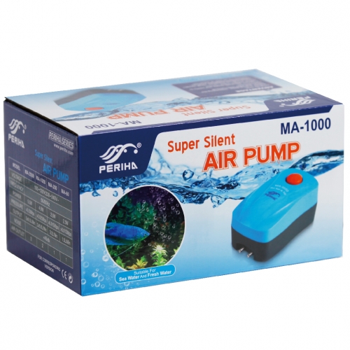 E-PMA1000貝立海靜音雙孔微調打氣馬達 MA-1000 2x5L/Min $408