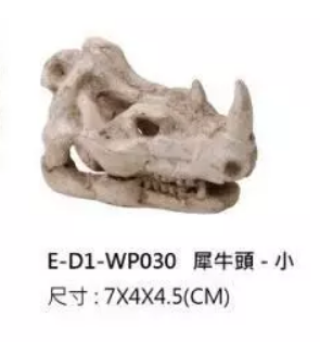 E-D1-WP030 犀牛頭 $85
